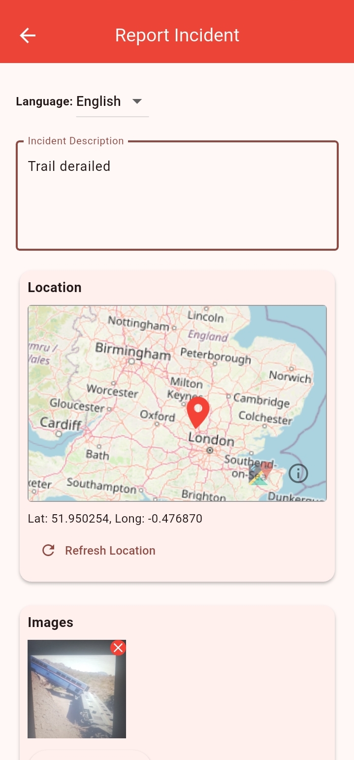 DisasterResponse App Screenshot